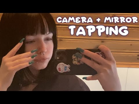 Lofi ASMR | Camera & mirror tapping (no talking, hand movements)