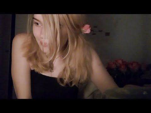 Asmr back in home, chatting, showing you something