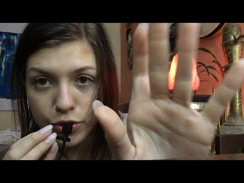 ASMR TELLING YOU TO GO TO SLEEP / FACE TOUCHING / PERSONAL ATTENTION / TRIGGER WORDS