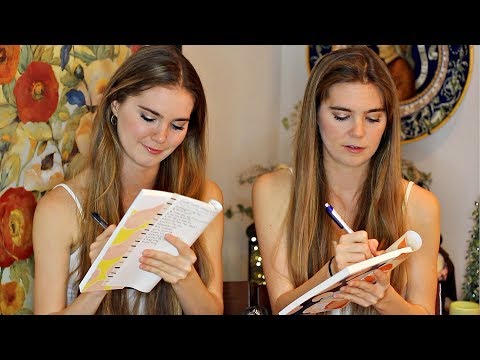 ASMR TWINS - Relaxing Triggers To Help You Sleep (whispered)