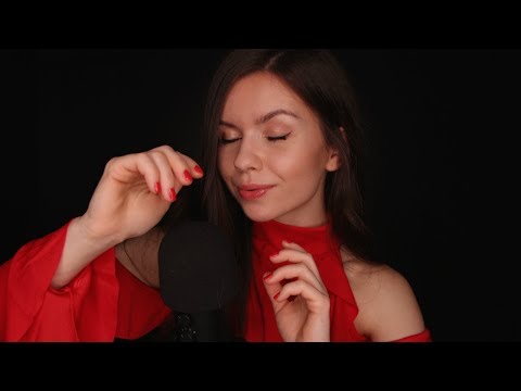 ASMR 💧 Gentle RAIN Sounds 💧 Mic Blowing 💨 Relaxing Whispers
