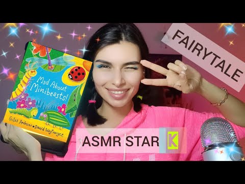 ASMR - FAIRYTALE - SOFT READING WHISPER - Mad About Minibeasts