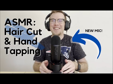 ASMR Hair Cut, Hand Tapping Triggers | Whispering
