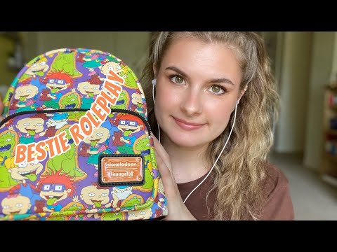 ASMR Bestie Gives You Everything In Her Bag RP