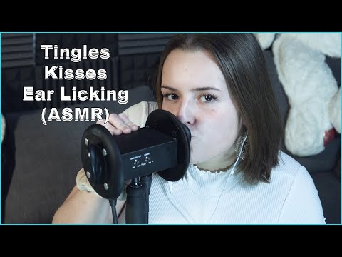 Close Up Ear Licks and Noms ASMR - Aspen Ear Licking ASMR - The ASMR Collection - Tingles Triggers