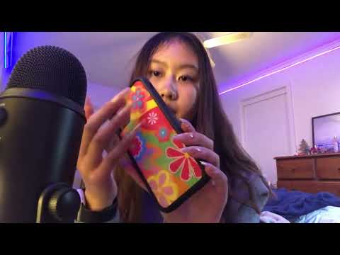 ASMR tapping with long nails 💅