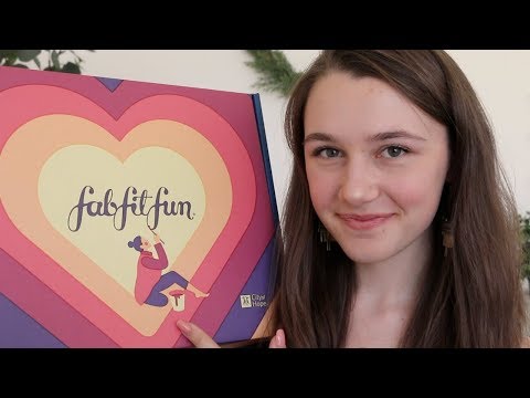 ASMR - Fab Fit Fun Unboxing 📦 Tapping, Crinkling, Whispering