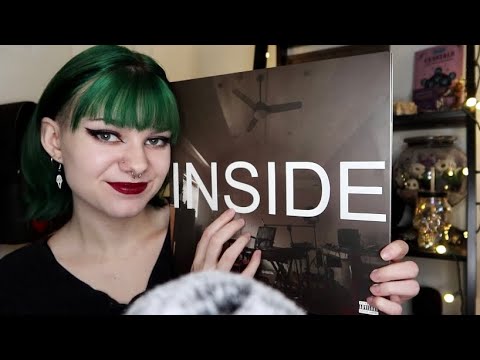 ASMR | Triggers W/ The Inside Album Vinyl Record 🖤 Tapping, Tracing, etc