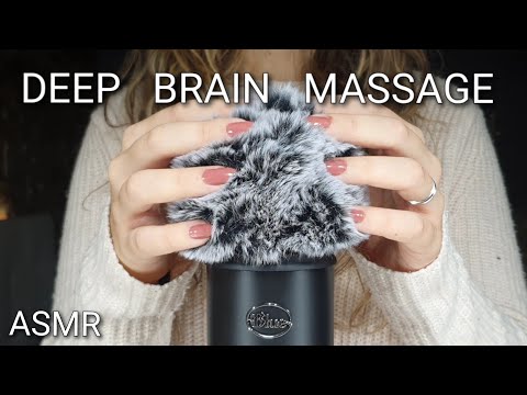 ASMR | Relaxing Brain Massage (Mic Scratching No Talking)