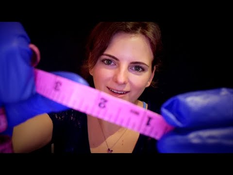 Measuring and Touching Your Face | Personal Attention ASMR 📐