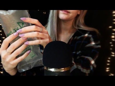 ASMR | CRINKLE PARADISE 1H 💙 [No Talking] 18 Crinkly Sounds ~ Sticky fingers, Tapping