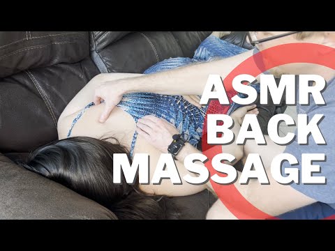 ASMR Slow Deep Back Massage for Relaxation | No Talking