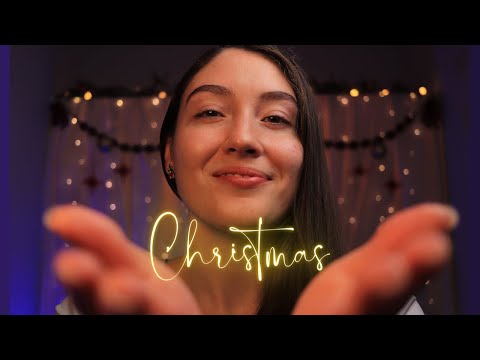 Christian ASMR - Reading and Singing Christmas Carols 🎄Camera and Mic Brushing