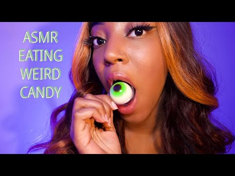 ASMR Eating Candy That Looks Like Food 🍬