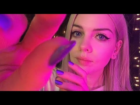 ASMR | Face touching & Hand movement 🔈 Chuchotements ~ Attention personnelle