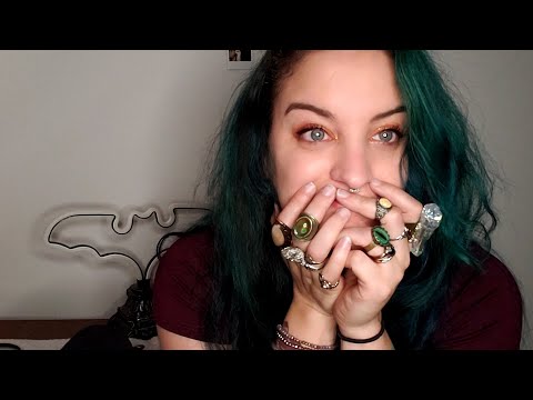 Jewelry Tapping, Metal Clicking, Show & Tell Ramble [ASMR]