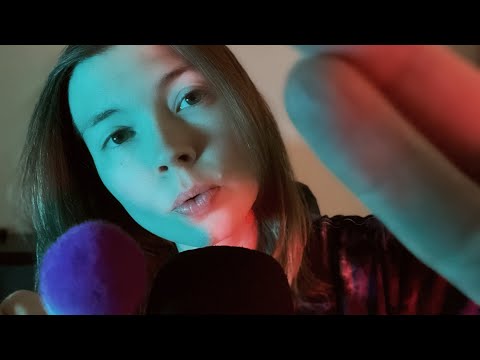 ASMR Close Up Personal Attention With Mouth Sounds and Repeating Trigger Words