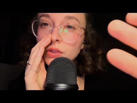 ASMR fast and intense (wet and dry mouth sounds, cupped whispers, mic triggers, hand sounds)