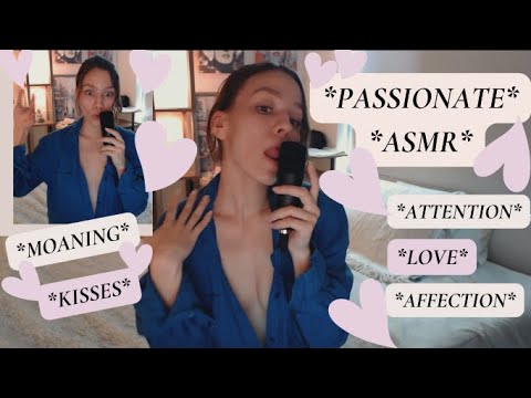 *Moaning* ASMR | *ROLEPLAY* Wearing *YOUR* Shirt & PASSIONATELY Kissing Your Ears (Love & Affection)