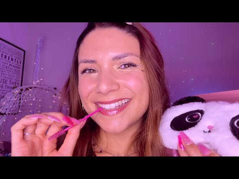 ASMR Get Ready For Your Beauty Sleep 😴  Up Close Personal Attention, Skincare, Haircare, German RP