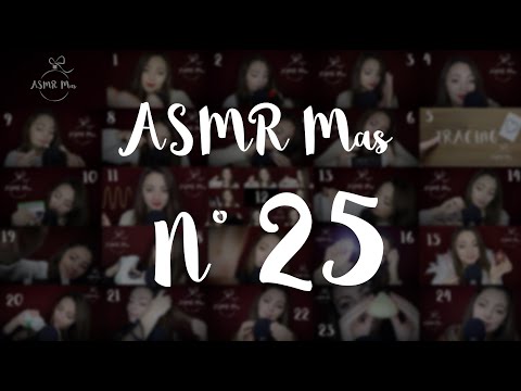 ASMR MAS N°25 ♡ 1H40 Triggers - Concours & Compilation du Calendrier de l’avent ♡