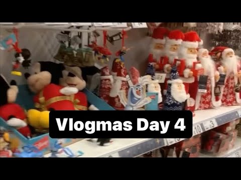 Vlogmas Day 4 (2023) - Christmas Shopping