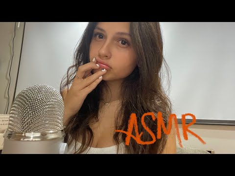 ASMR hair salon roleplay without any props?! mouth sounds, whispering, soft speaking