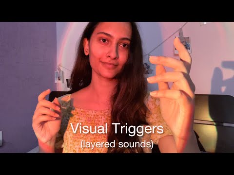 ASMR Fast & Aggressive Visual triggers (Invisible) & Hand Movements with layered sounds