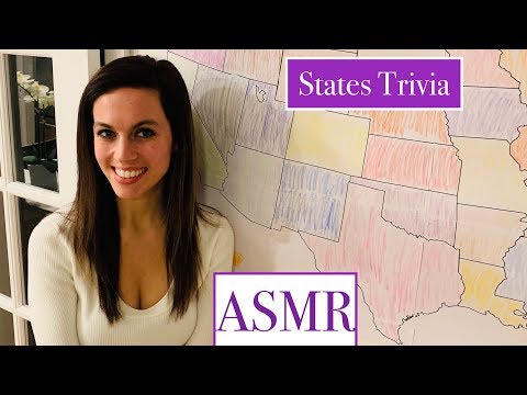 [ASMR] States Trivia Lesson - Teacher Roleplay