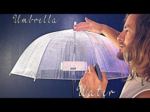 ASMR RAIN  ☔️💦 Microphone Under the Umbrella ☔️