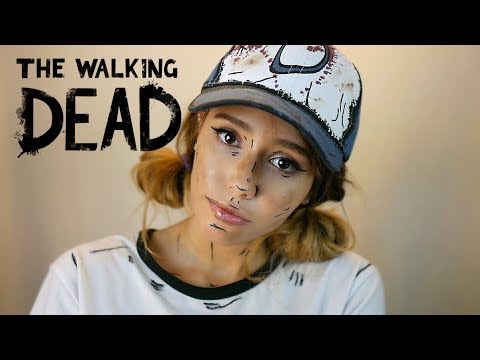 ASMR the Walking Dead - Clementine fixes you (Whispering, Scratching, Tapping, Scissor, Sounds)