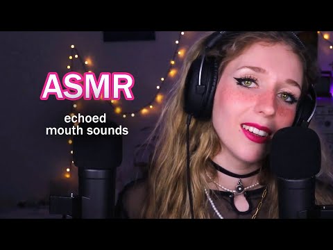 ASMR - Echoed Mouth Sounds (Shoop, Shhk Pop, Tktk etc.) + Hand Movements