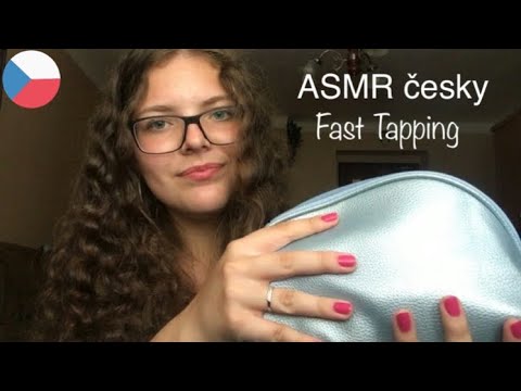 ASMR Speaking Only Czech | Fast Tapping On Nail Polishes