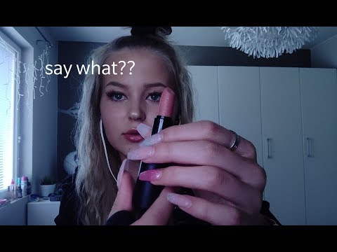 ASMR Lipstick made for ASMR? my honest opinion + lip application, lid sounds & tapping