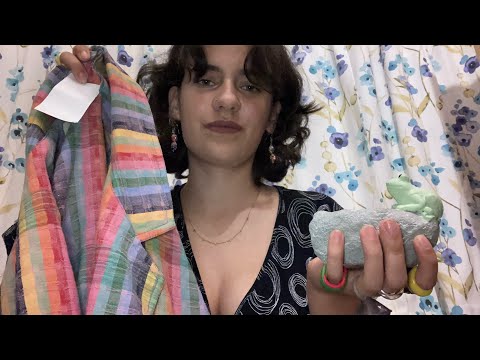 ASMR thrift haul