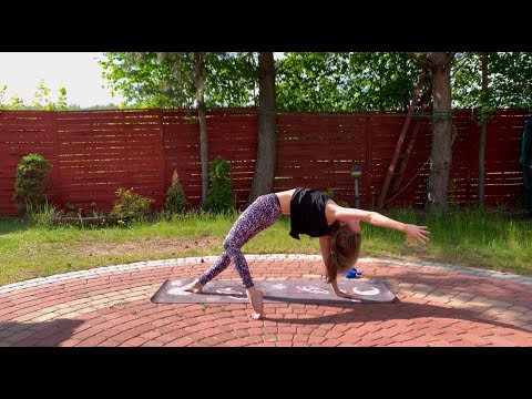 ASMR YOGA 🧘🏼‍♀️🌜 Poranna Praktyka/ Rozbudź swoje ciało 🌻 (polish whisper, morning yoga)