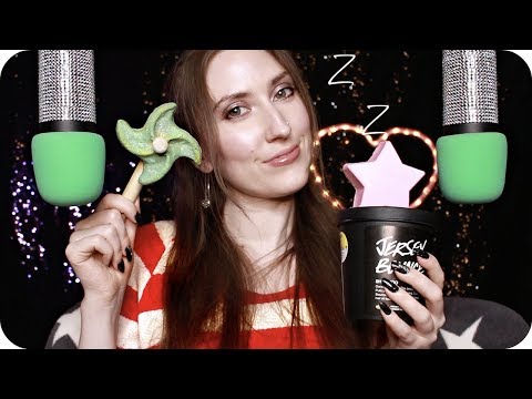 ASMR Lush Whispering 💚 Show & Tell, Lid Sounds, Label Reading & Gentle Tapping | Relaxation & Sleep