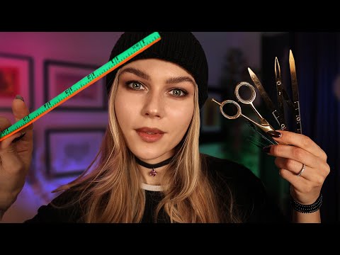 Fastest ASMR Competing for you #3 (Kris Measuring Your face, Lizi Haircut, Alisa Tweezing Eyebrows)