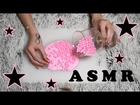 ∼ ASMR ∼ Satisfying sounds for sleep, relaxation, tingles (Slime, Tapping, Glitter, Scissors,Bubble)