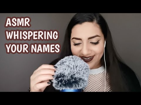 [ASMR] WHISPERING YOUR NAME