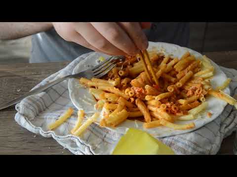 ASMR Eating Pasta, Chips Biscuits and more (eating sounds)