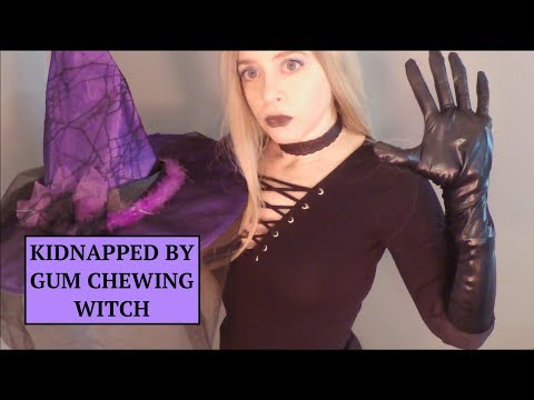 ASMR KIDNAPPED By Gum Chewing WITCH on HALLOWEEN