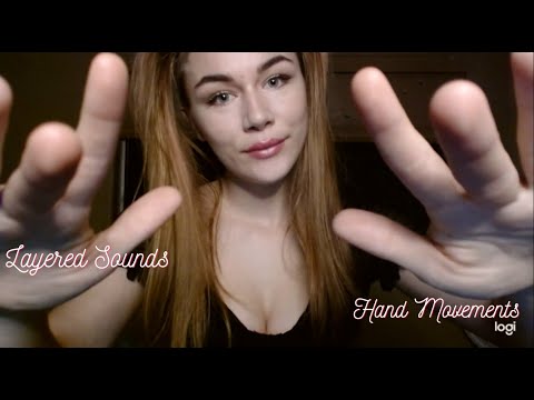 Hypnotizing Hand Movements with Layered Sounds | LilyGASMR