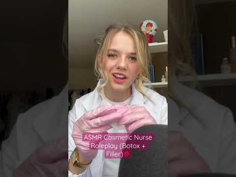 ASMR Preview: Cosmetic Nurse Roleplay 💉 Doing Your Botox & Filler 💋