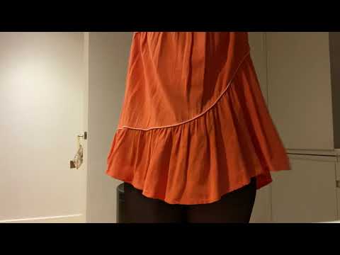 ASMR Dress Scratching | Twirling