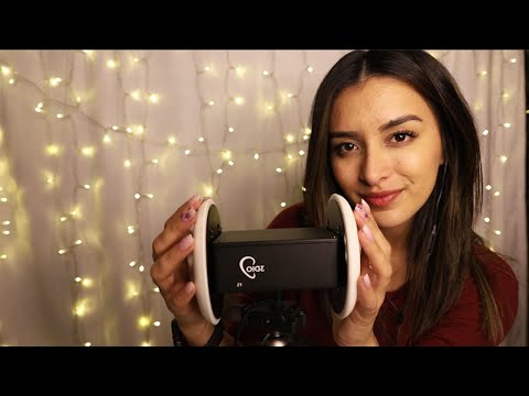 ASMR 3DIO TINGLES | Ear Cupping, Soft Whispers, Latex Gloves