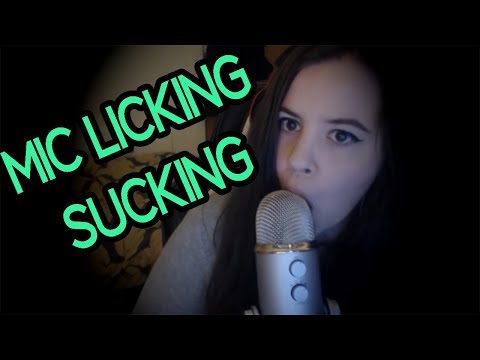 ASMR Licking mic mouth sounds