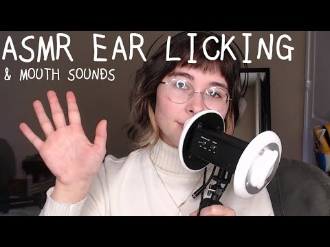 ASMR - Ear Eating - Intense Mouth Sounds - (No Talking)