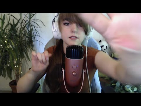ASMR - Aggressive plucking and other visuals - Removing your negative thoughts and replacing them