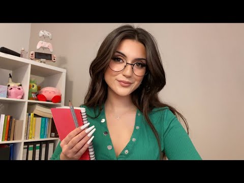 New Girl In Class Sits Next To You (ASMR)